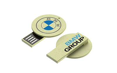 Circular Bookclip USB