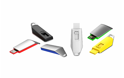 Metal push pull USB 1