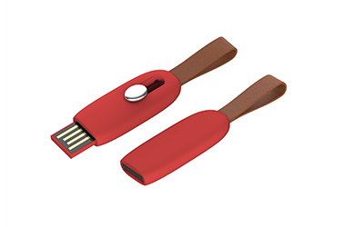 Plastic push pull USB 2