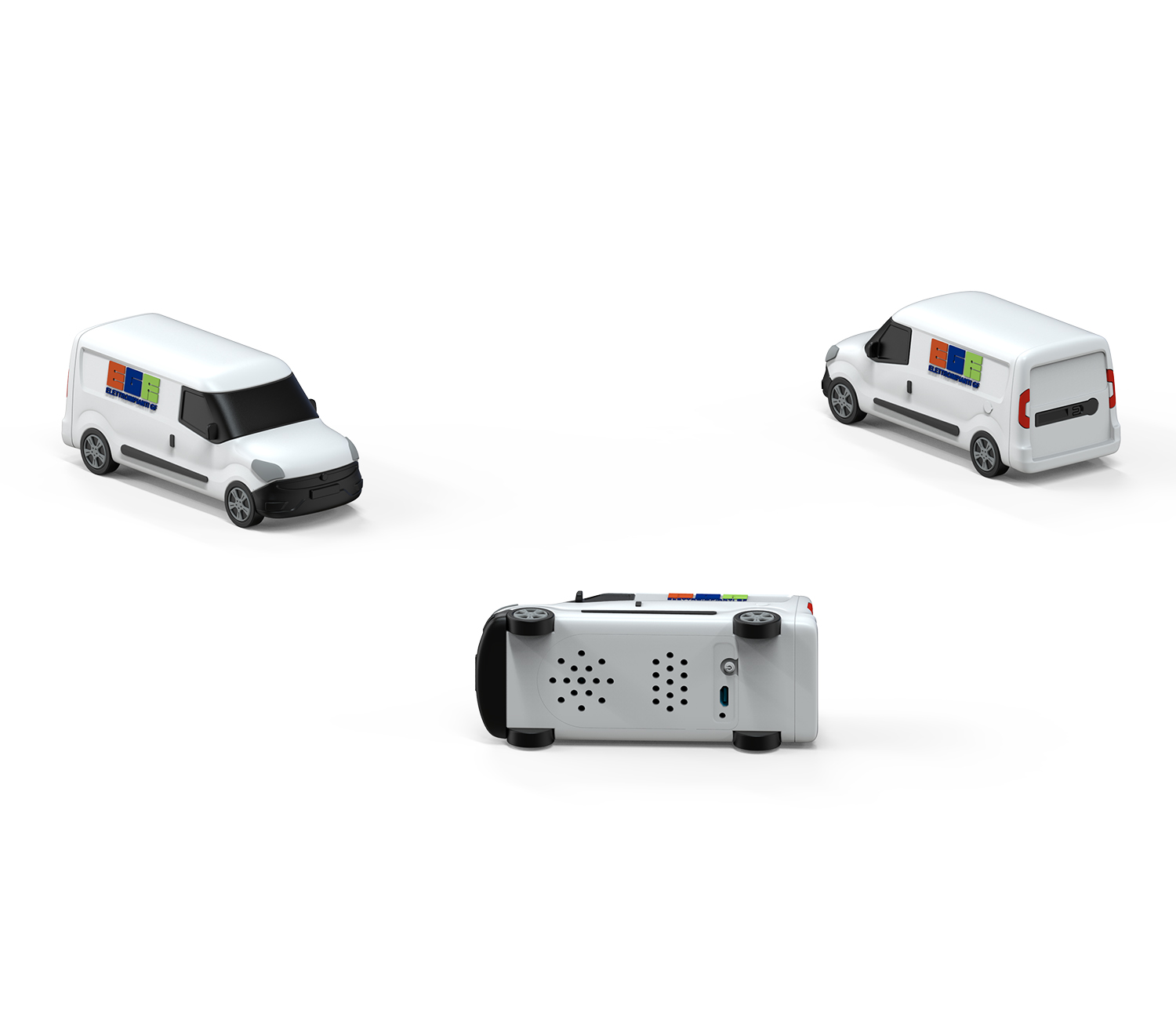 Van loudspeaker box 1