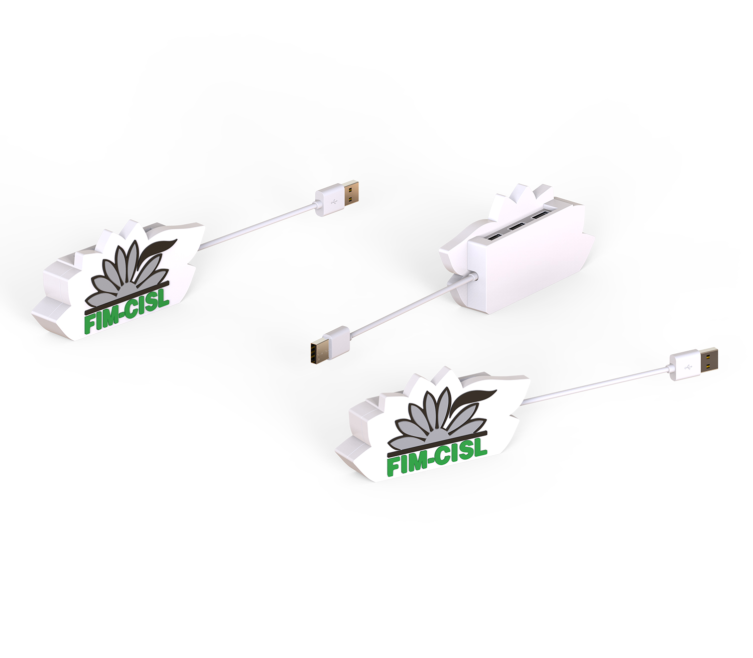 Flowers USB HUB 2
