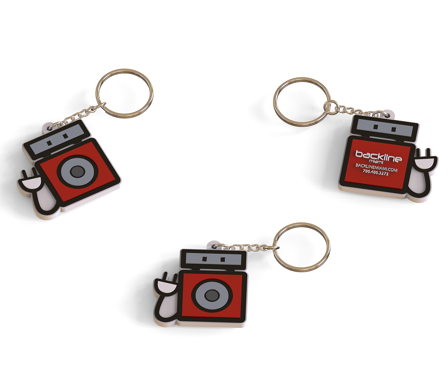 Plug Key Chain 6