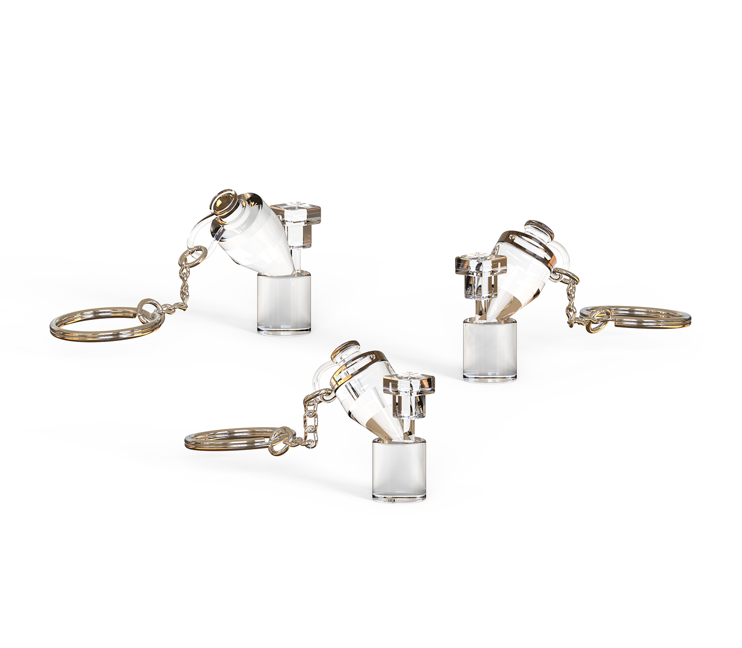 Crystal Key Chain 10