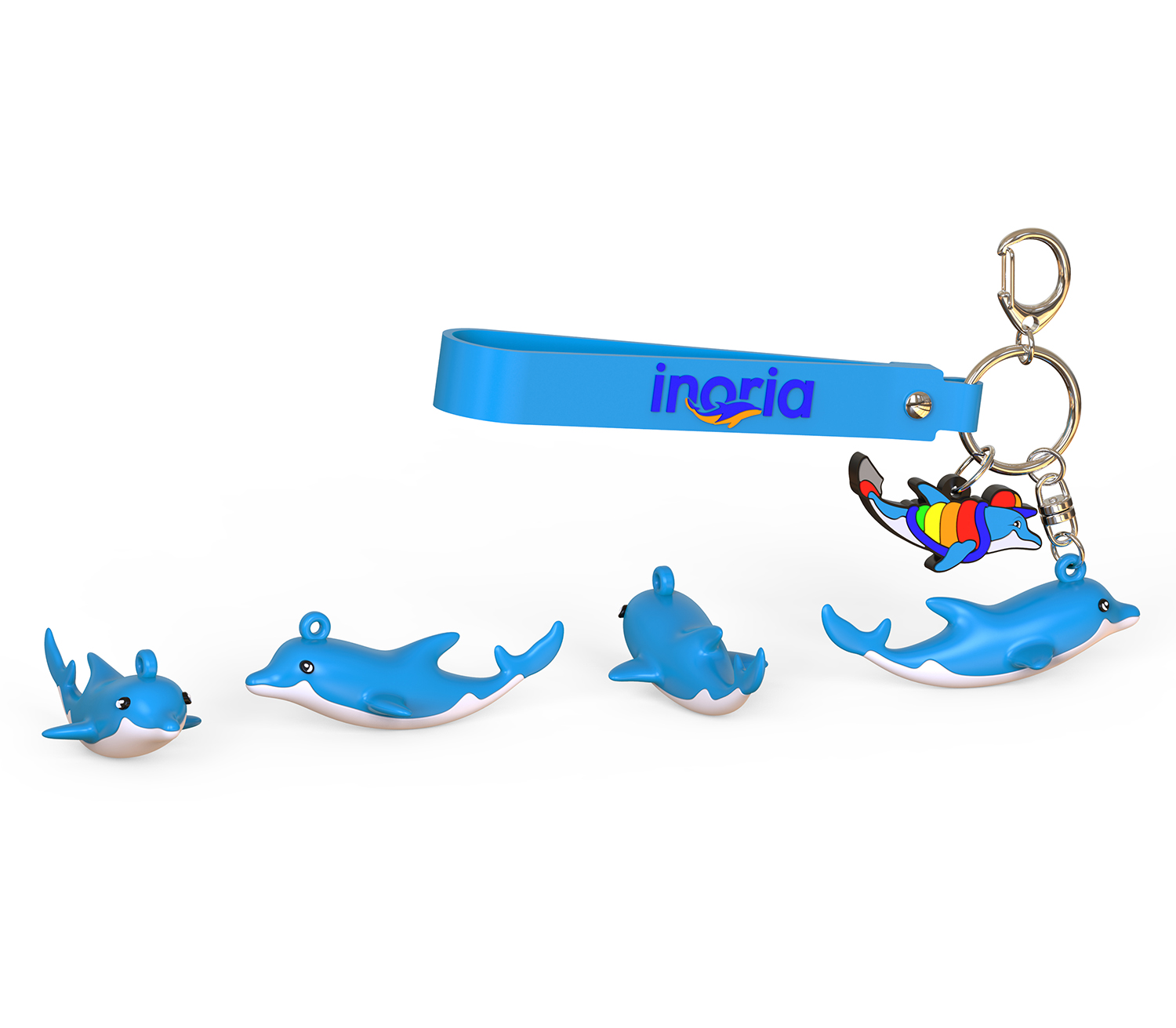 Dolphin Key Chain 15